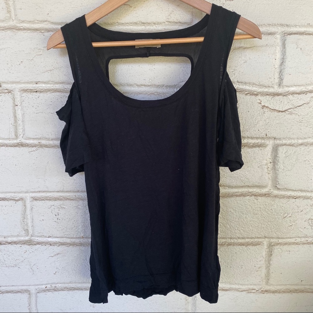 Language Cut out Top